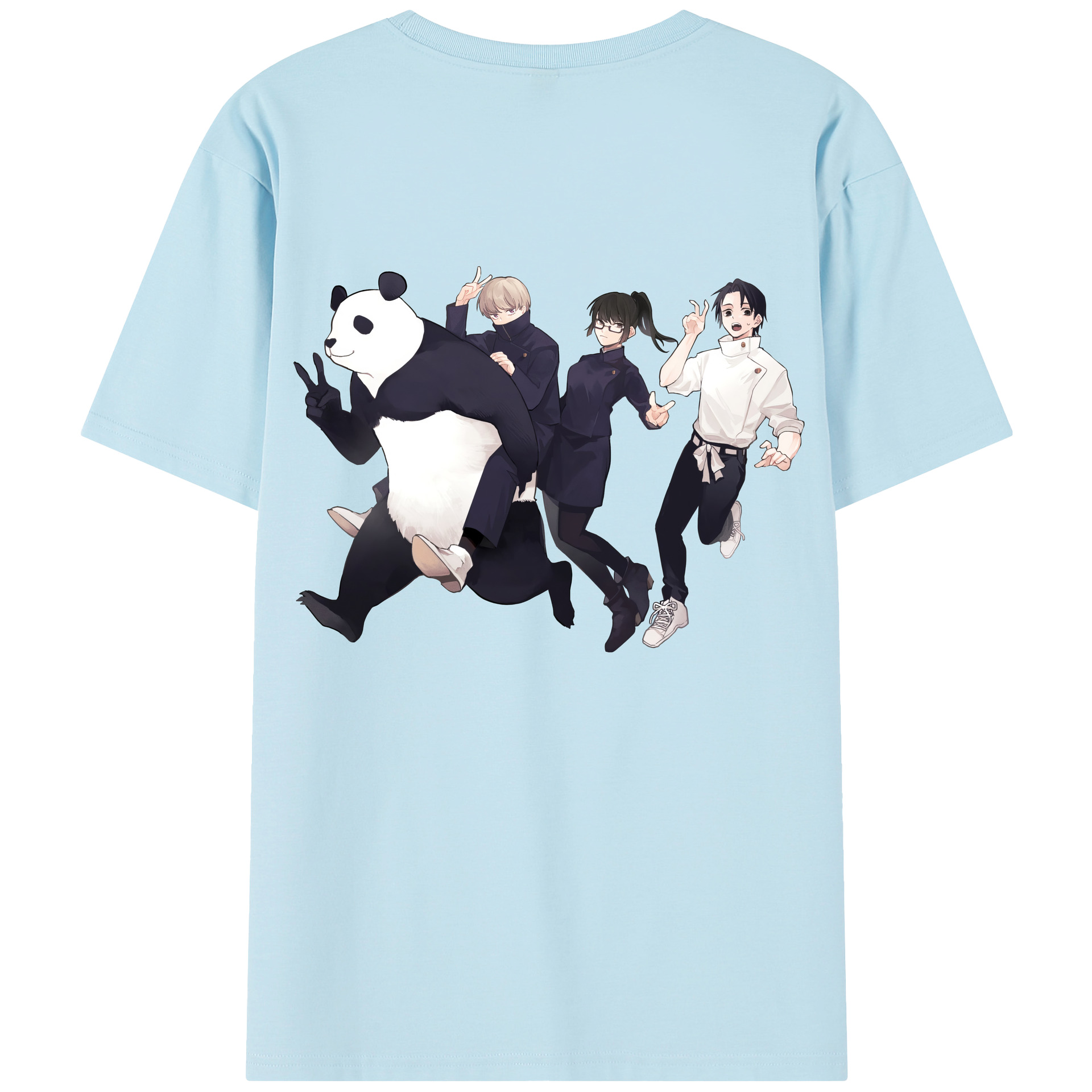 （画像用） 呪術廻戦 Jujutsu Kaisen 綿100％半袖Tシャツ（背面プリント）